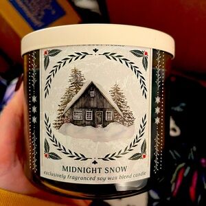 B&BW Midnight Snow Candle